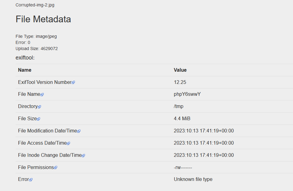 Exif Tool